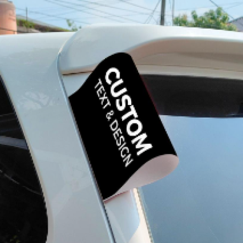 car label tag